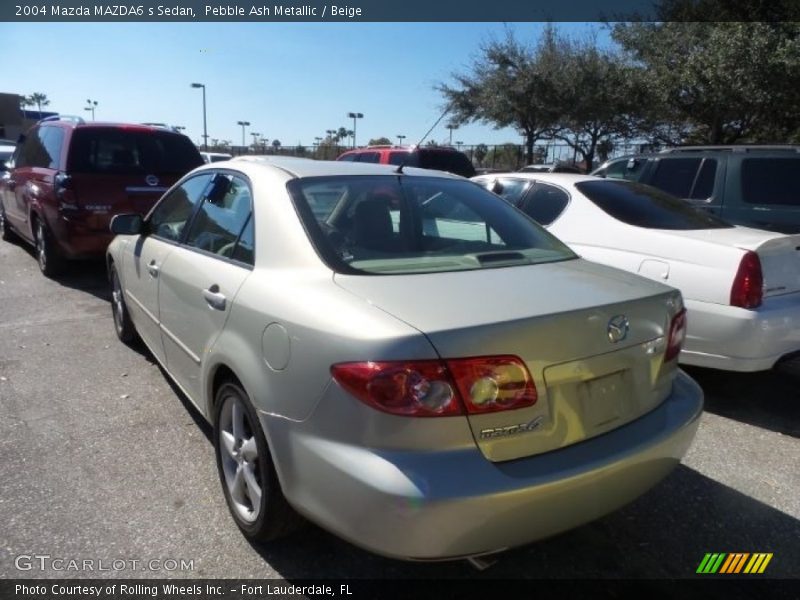 Pebble Ash Metallic / Beige 2004 Mazda MAZDA6 s Sedan