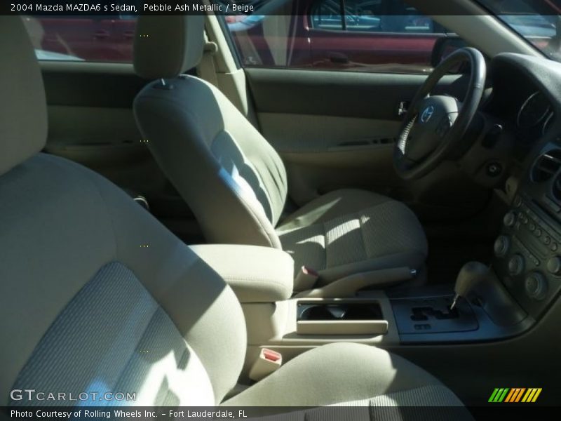 Pebble Ash Metallic / Beige 2004 Mazda MAZDA6 s Sedan