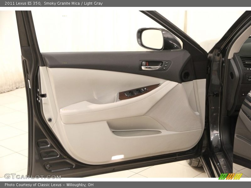 Smoky Granite Mica / Light Gray 2011 Lexus ES 350