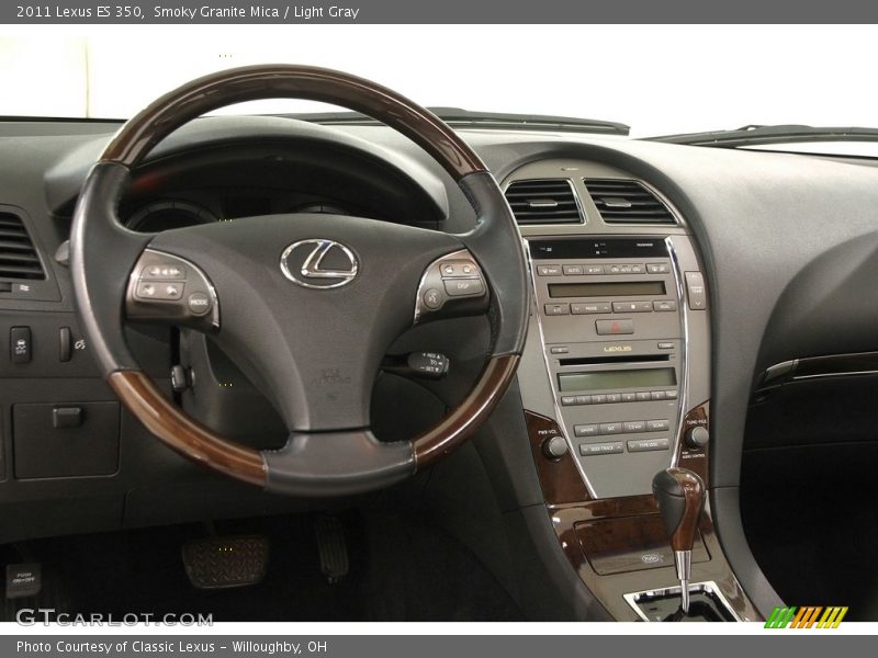 Smoky Granite Mica / Light Gray 2011 Lexus ES 350
