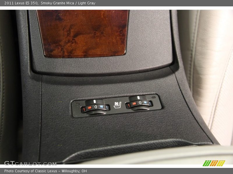 Smoky Granite Mica / Light Gray 2011 Lexus ES 350