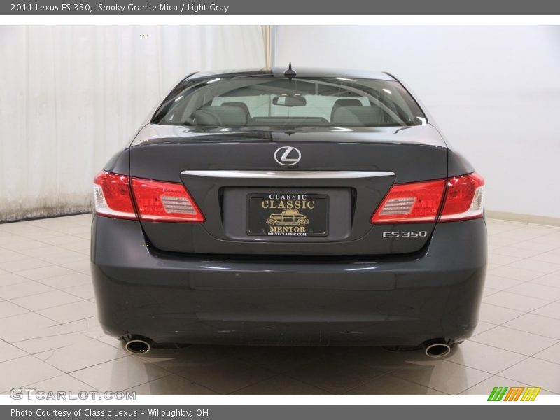 Smoky Granite Mica / Light Gray 2011 Lexus ES 350