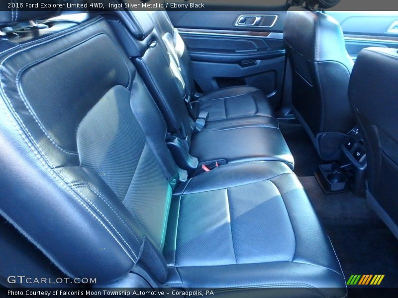 Ingot Silver Metallic / Ebony Black 2016 Ford Explorer Limited 4WD