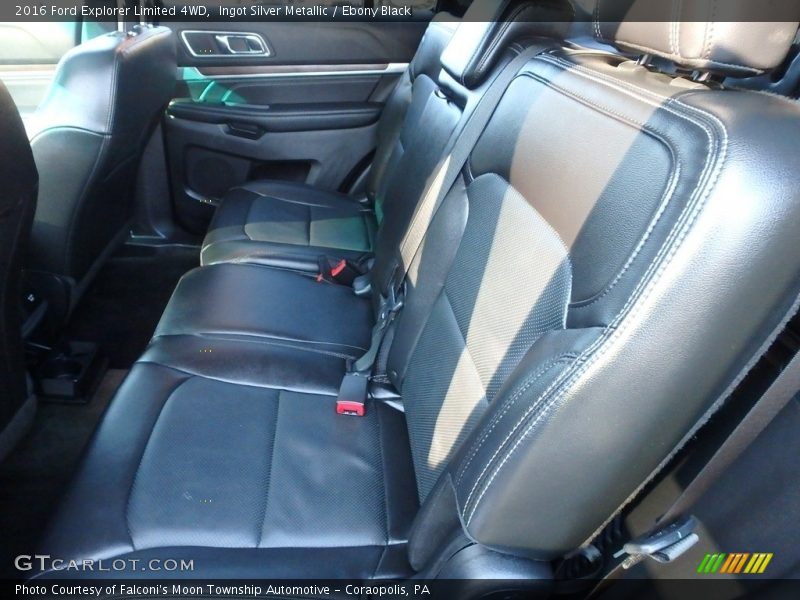 Ingot Silver Metallic / Ebony Black 2016 Ford Explorer Limited 4WD
