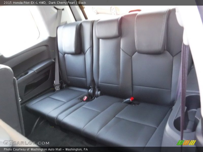 Dark Cherry Pearl / Black 2015 Honda Pilot EX-L 4WD