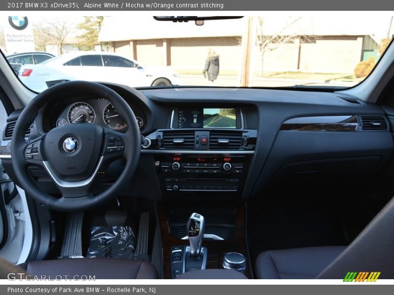 Dashboard of 2017 X3 xDrive35i