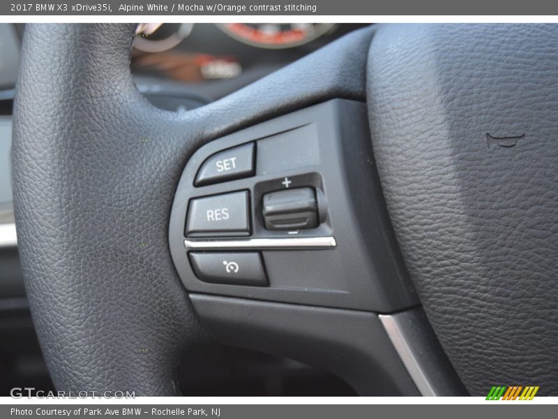 Controls of 2017 X3 xDrive35i