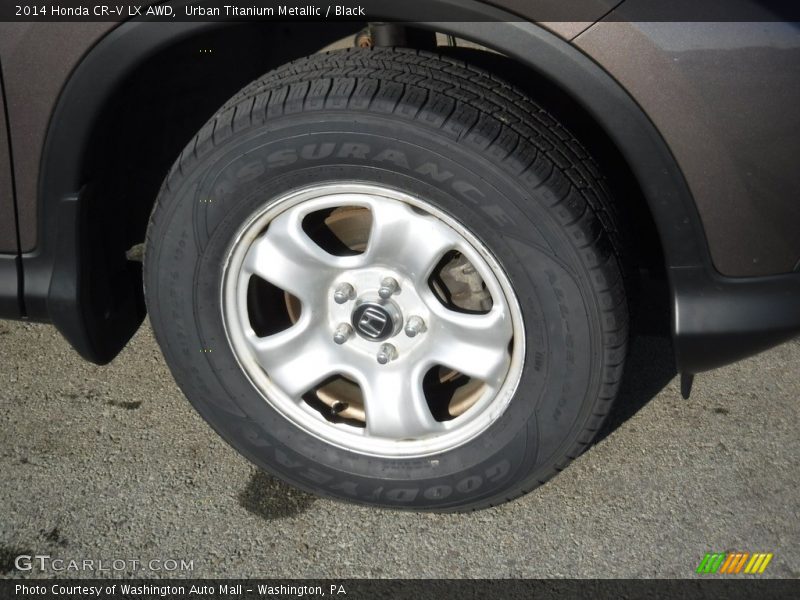 Urban Titanium Metallic / Black 2014 Honda CR-V LX AWD