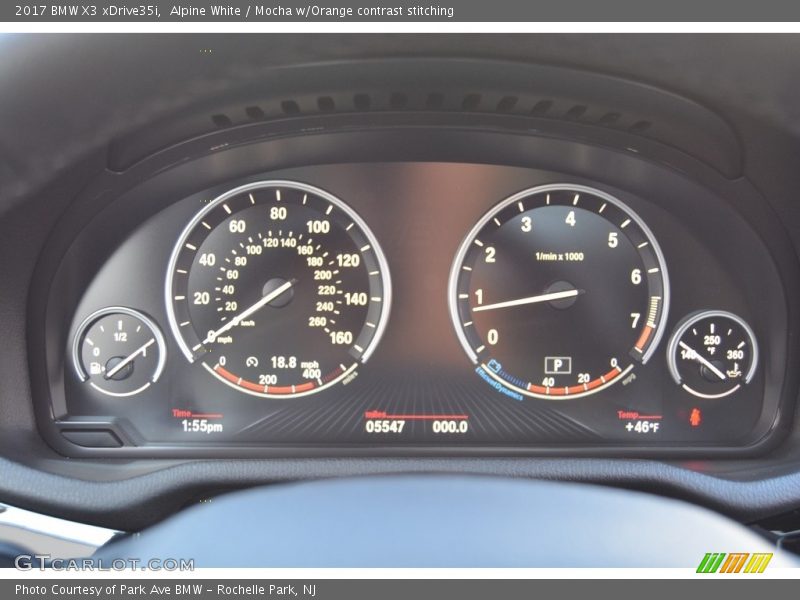  2017 X3 xDrive35i xDrive35i Gauges