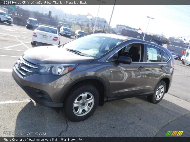 Urban Titanium Metallic / Black 2014 Honda CR-V LX AWD