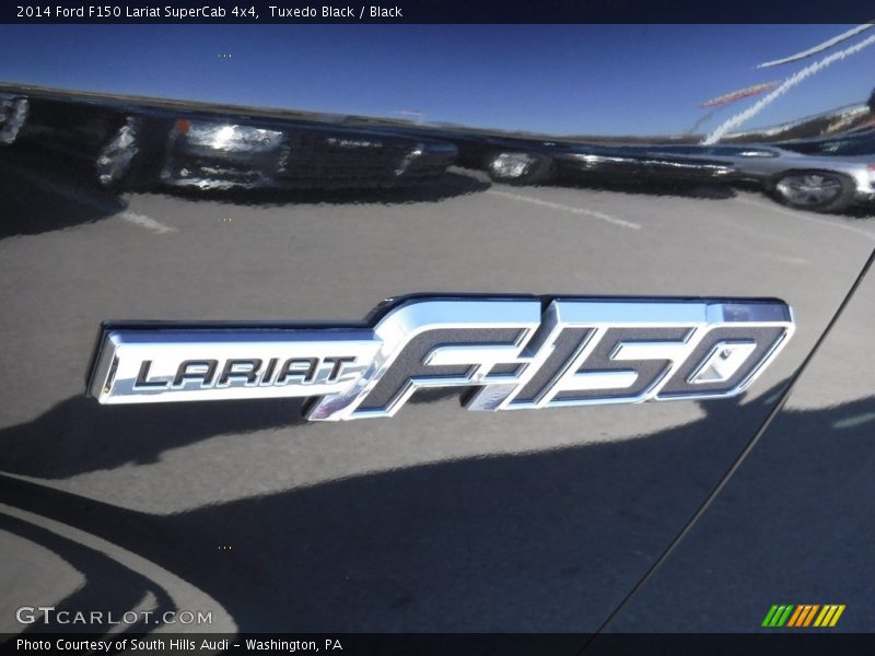 Tuxedo Black / Black 2014 Ford F150 Lariat SuperCab 4x4
