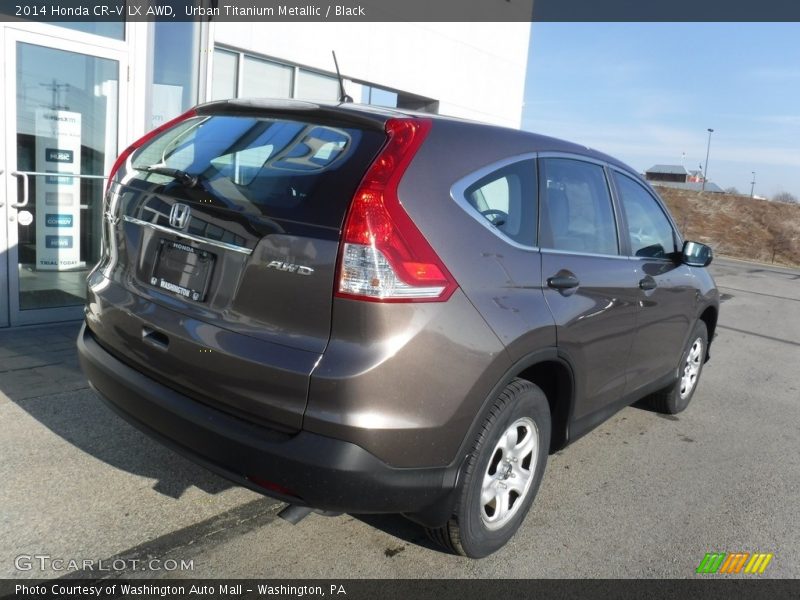 Urban Titanium Metallic / Black 2014 Honda CR-V LX AWD