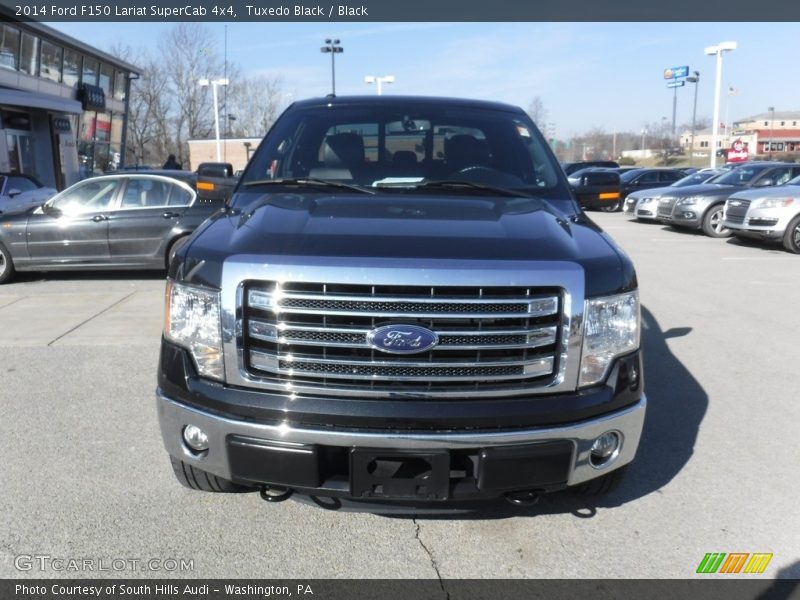 Tuxedo Black / Black 2014 Ford F150 Lariat SuperCab 4x4