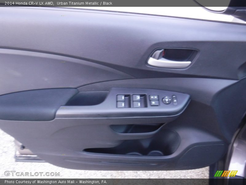 Urban Titanium Metallic / Black 2014 Honda CR-V LX AWD