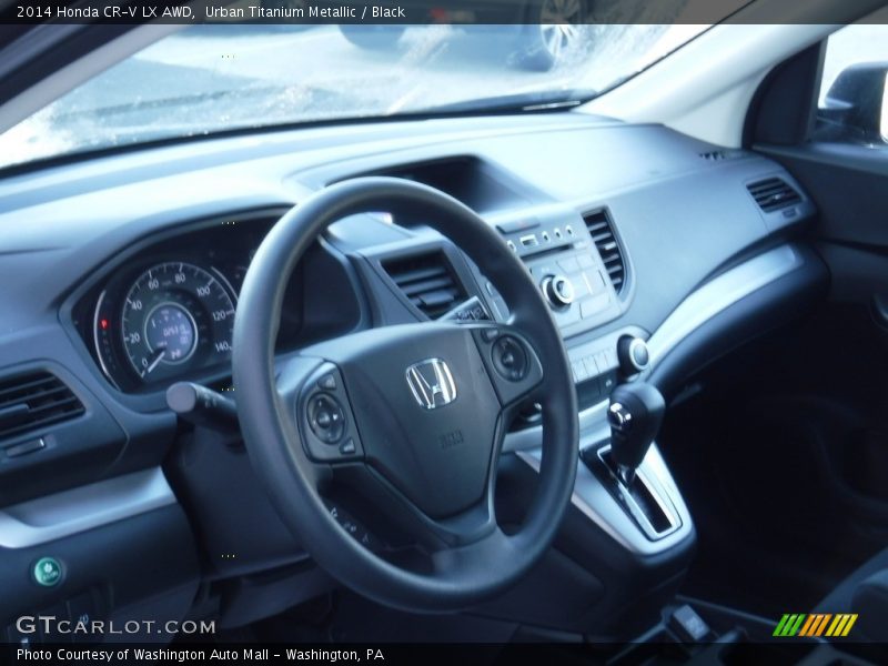 Urban Titanium Metallic / Black 2014 Honda CR-V LX AWD