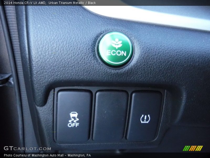Urban Titanium Metallic / Black 2014 Honda CR-V LX AWD