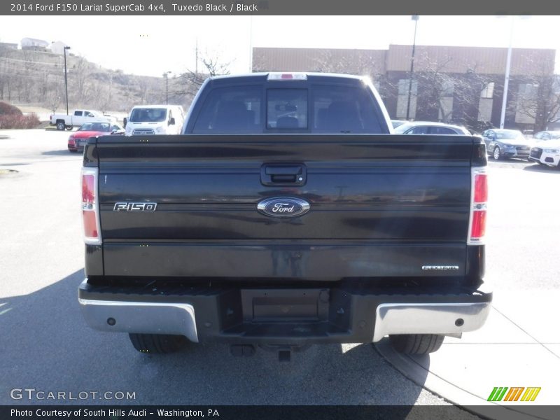Tuxedo Black / Black 2014 Ford F150 Lariat SuperCab 4x4