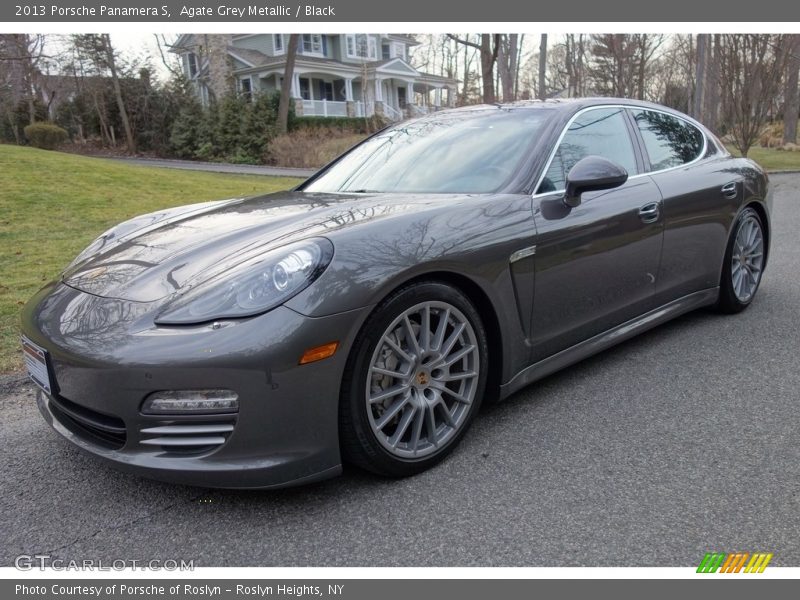 Agate Grey Metallic / Black 2013 Porsche Panamera S