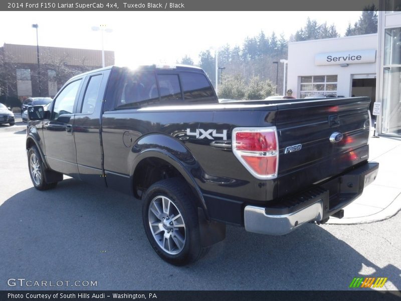 Tuxedo Black / Black 2014 Ford F150 Lariat SuperCab 4x4