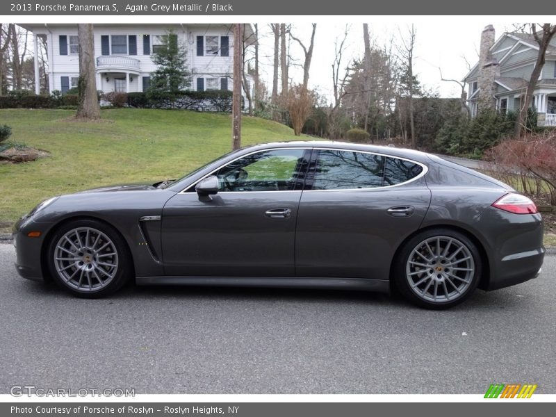 Agate Grey Metallic / Black 2013 Porsche Panamera S