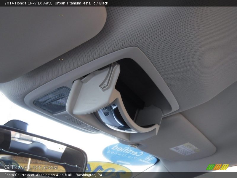 Urban Titanium Metallic / Black 2014 Honda CR-V LX AWD