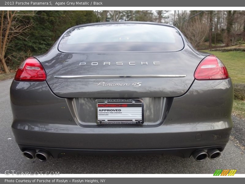 Agate Grey Metallic / Black 2013 Porsche Panamera S