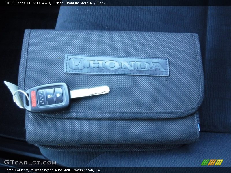 Urban Titanium Metallic / Black 2014 Honda CR-V LX AWD