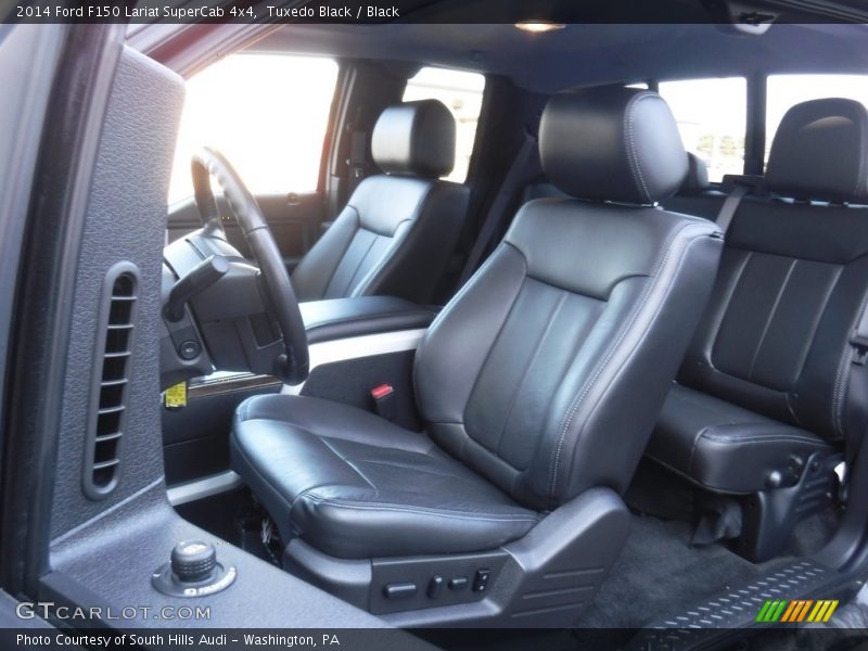 Tuxedo Black / Black 2014 Ford F150 Lariat SuperCab 4x4
