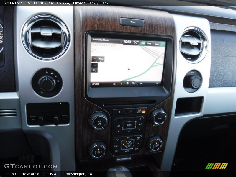 Tuxedo Black / Black 2014 Ford F150 Lariat SuperCab 4x4
