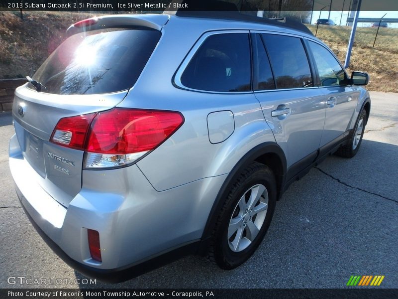 Ice Silver Metallic / Black 2013 Subaru Outback 2.5i Premium