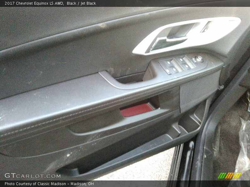 Black / Jet Black 2017 Chevrolet Equinox LS AWD