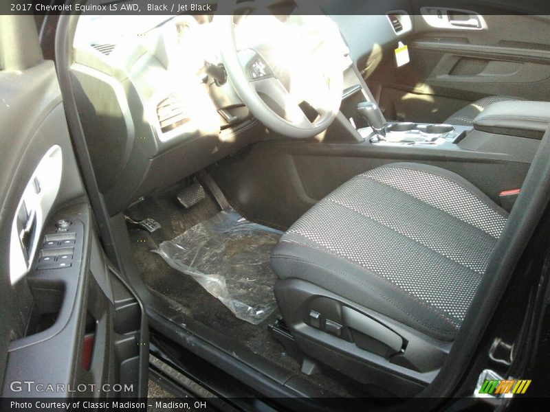 Black / Jet Black 2017 Chevrolet Equinox LS AWD