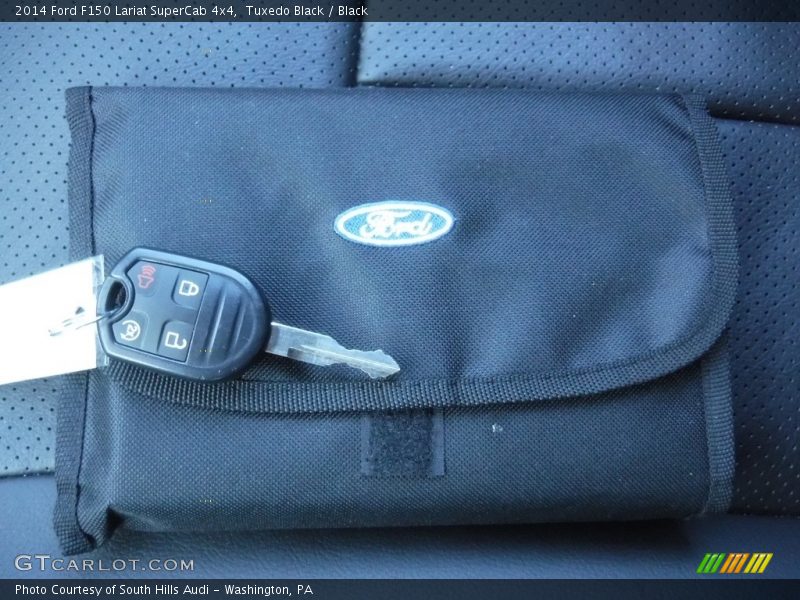 Tuxedo Black / Black 2014 Ford F150 Lariat SuperCab 4x4