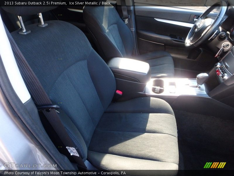 Ice Silver Metallic / Black 2013 Subaru Outback 2.5i Premium
