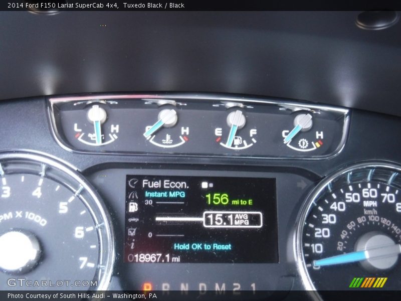 Tuxedo Black / Black 2014 Ford F150 Lariat SuperCab 4x4