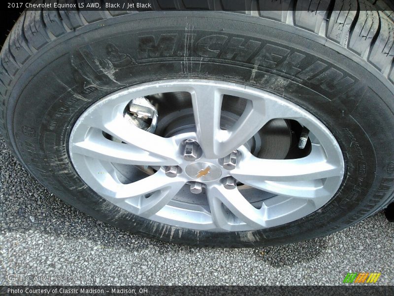 Black / Jet Black 2017 Chevrolet Equinox LS AWD