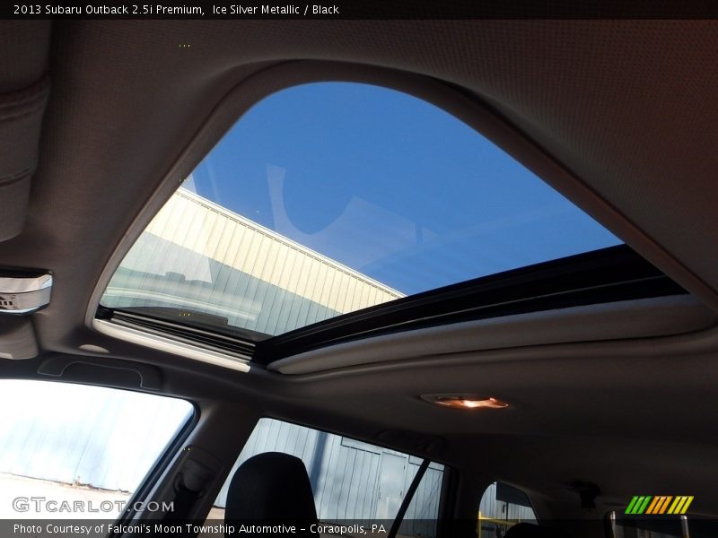 Ice Silver Metallic / Black 2013 Subaru Outback 2.5i Premium