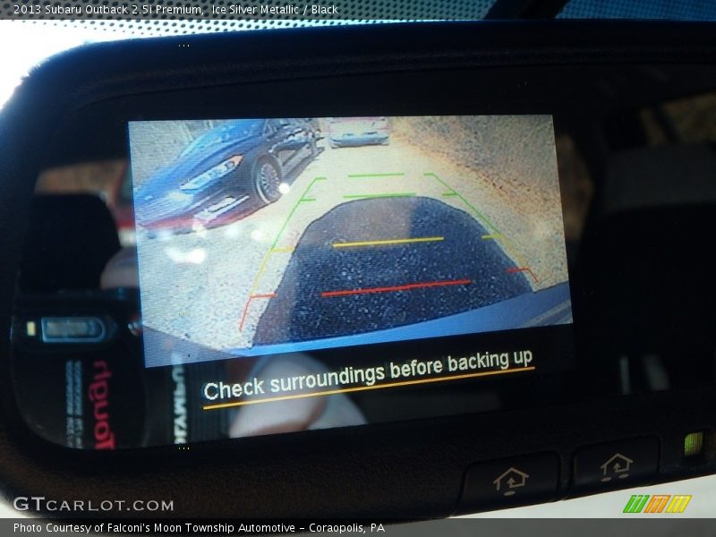 Ice Silver Metallic / Black 2013 Subaru Outback 2.5i Premium