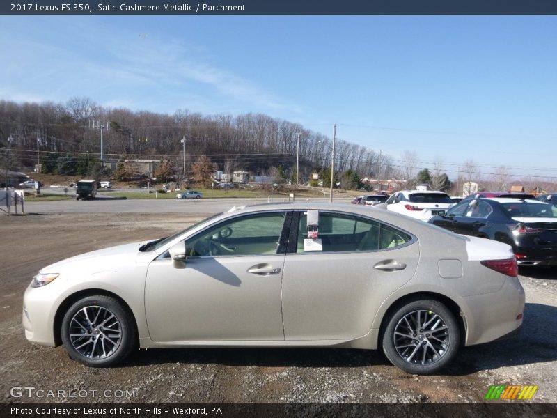 Satin Cashmere Metallic / Parchment 2017 Lexus ES 350