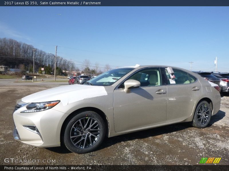 Satin Cashmere Metallic / Parchment 2017 Lexus ES 350