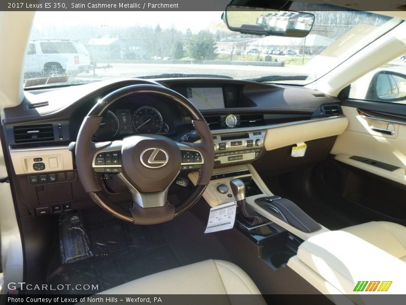 Satin Cashmere Metallic / Parchment 2017 Lexus ES 350