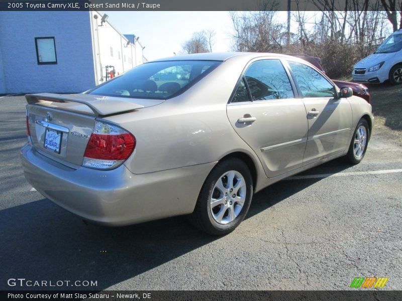 Desert Sand Mica / Taupe 2005 Toyota Camry XLE