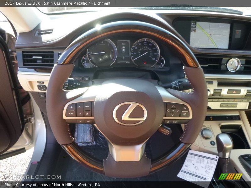 Satin Cashmere Metallic / Parchment 2017 Lexus ES 350