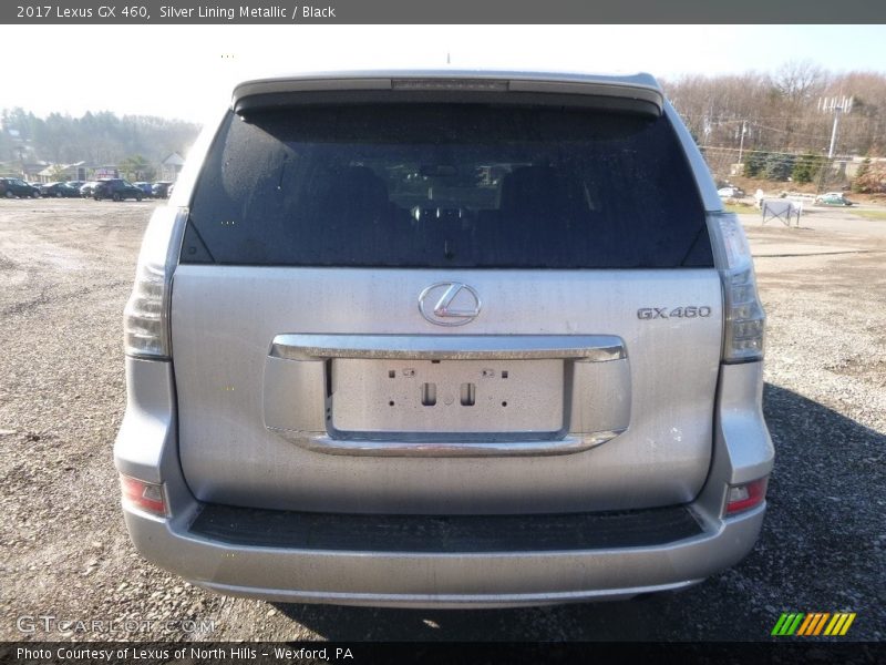 Silver Lining Metallic / Black 2017 Lexus GX 460