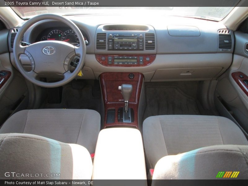 Desert Sand Mica / Taupe 2005 Toyota Camry XLE