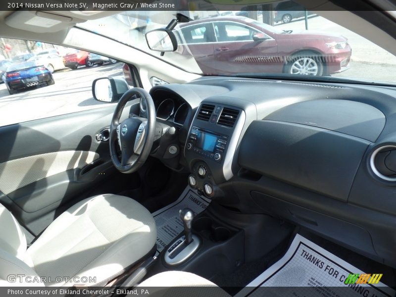 Magnetic Gray / Wheat Stone 2014 Nissan Versa Note SV
