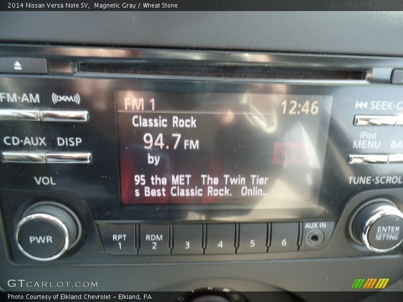Magnetic Gray / Wheat Stone 2014 Nissan Versa Note SV