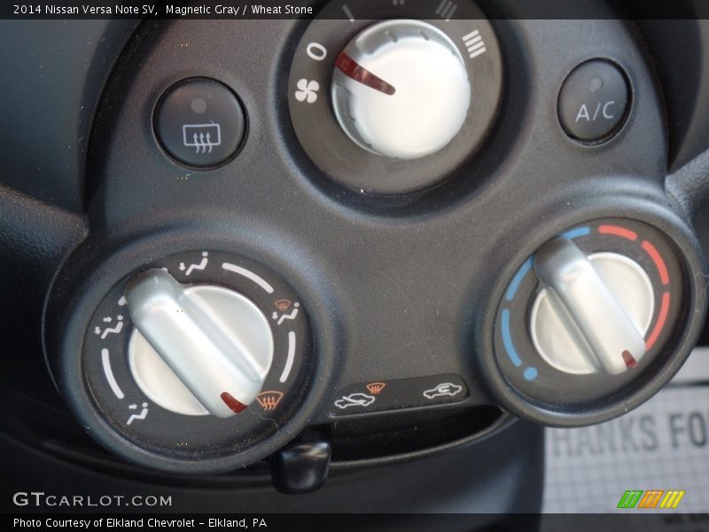 Magnetic Gray / Wheat Stone 2014 Nissan Versa Note SV