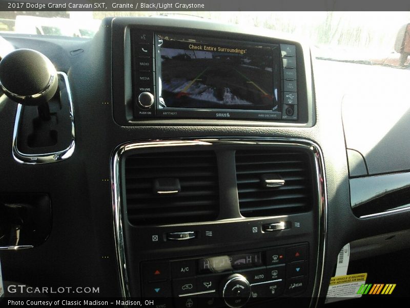 Granite / Black/Light Graystone 2017 Dodge Grand Caravan SXT