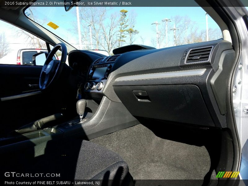 Ice Silver Metallic / Black 2016 Subaru Impreza 2.0i Premium 5-door
